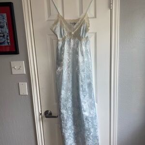 Dior Blue Floral Nightgown